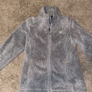 North Face gray jacket! Very warm and comfy! Size M.